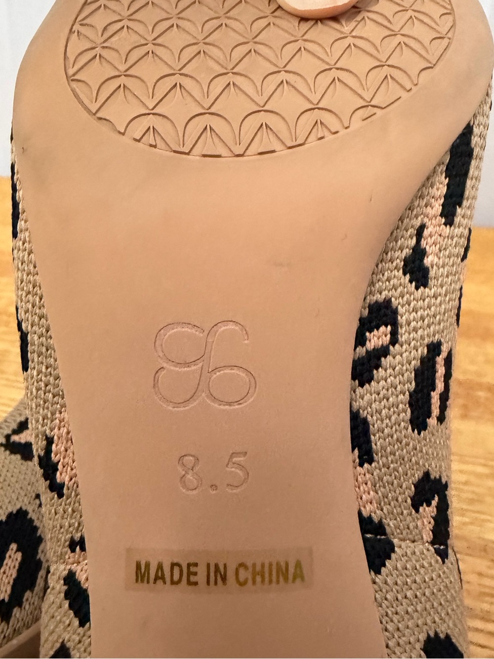Cosy Island EternalPace Minimalist Animal Print Stiletto Heels Womens Size 8.5 - Picture 8 of 8